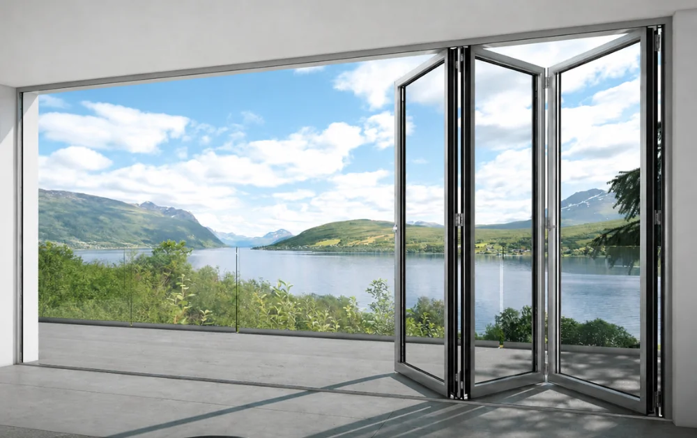 Glass, Aluminum, or Wood? Choosing the Best Bifold Door Material in Dubai