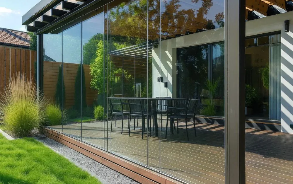 Seamless Indoor-Outdoor Connection of Sliding Doors