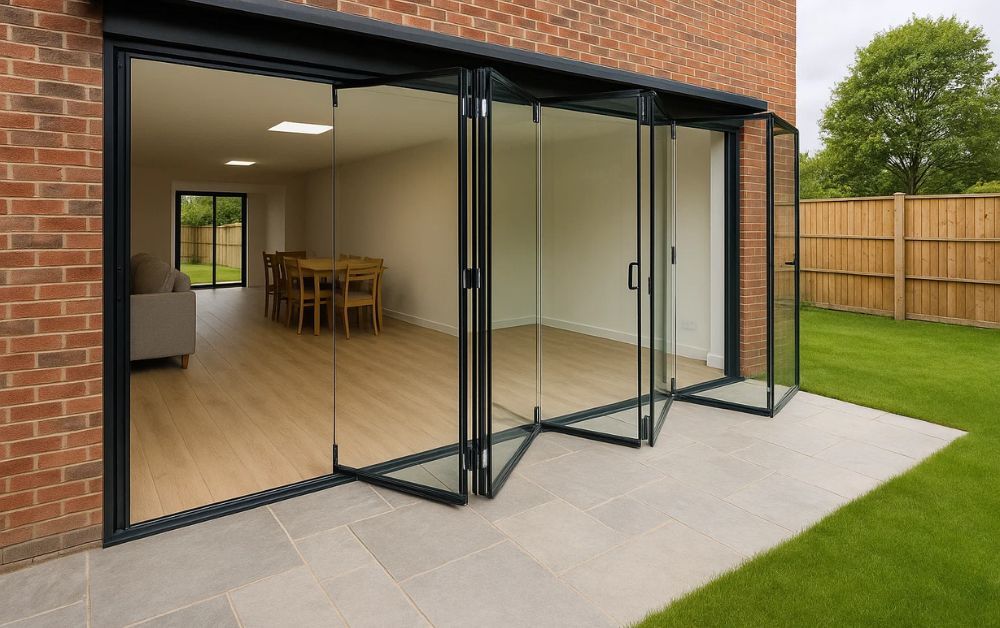 What Are Bi-Folding Doors? Features & Design Ideas