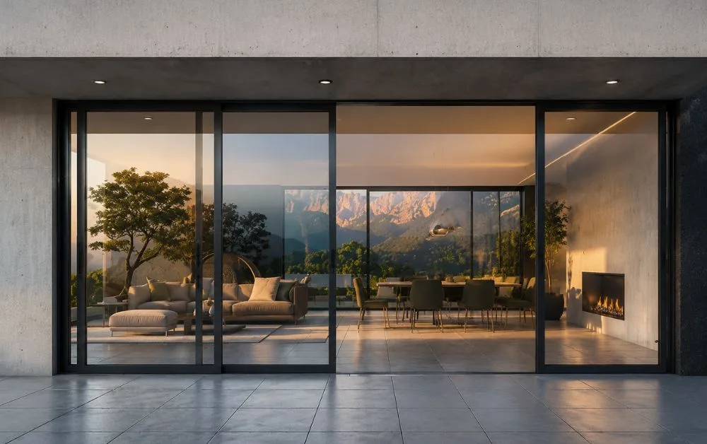 Panoramic Doors in Commercial Hospitality Settings