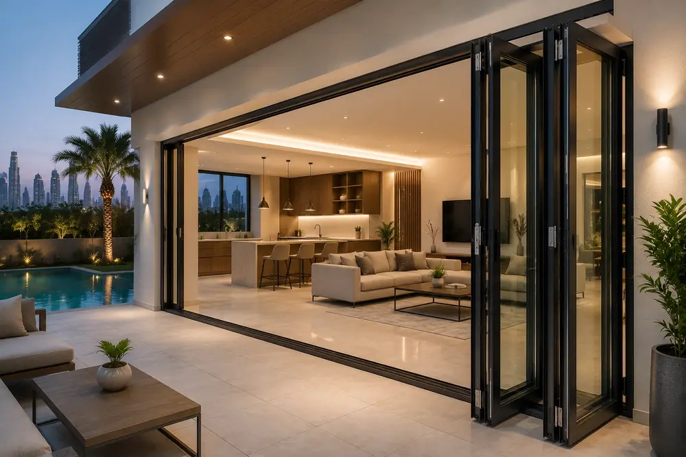 Bi Folding Doors Dubai: UAE Modern Home Design Trends