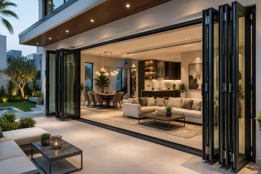 Bi Folding Doors Dubai: UAE Modern Home Design Trends