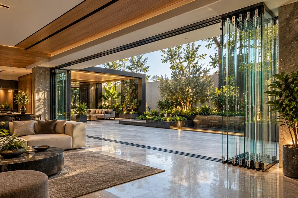 Frameless Bi Folding Doors Dubai: True Cost & Design Guide